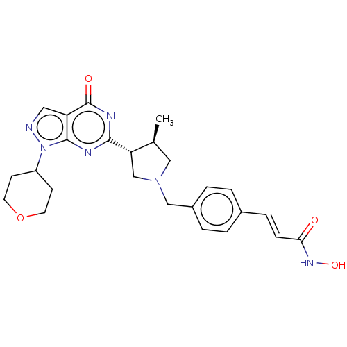 Chemical structure of BindingDB Monomer ID 50591634