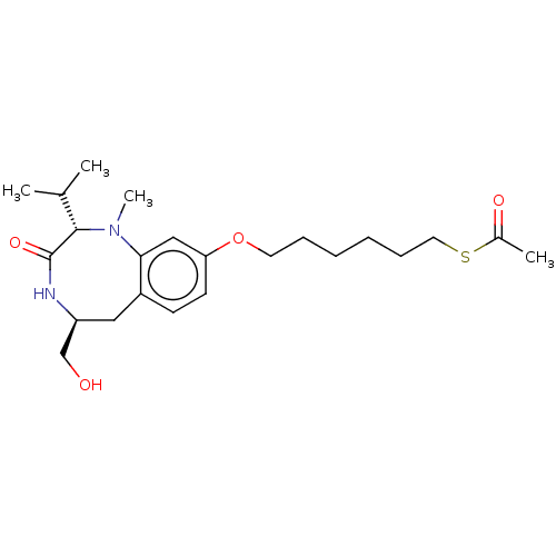 Chemical structure of BindingDB Monomer ID 50591642