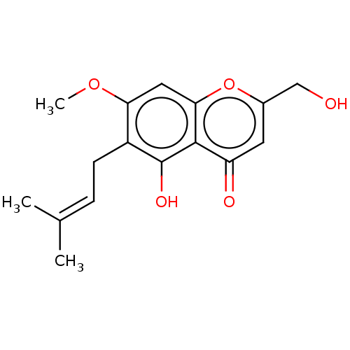Chemical structure of BindingDB Monomer ID 50591792