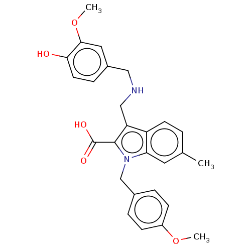 Chemical structure of BindingDB Monomer ID 50591817