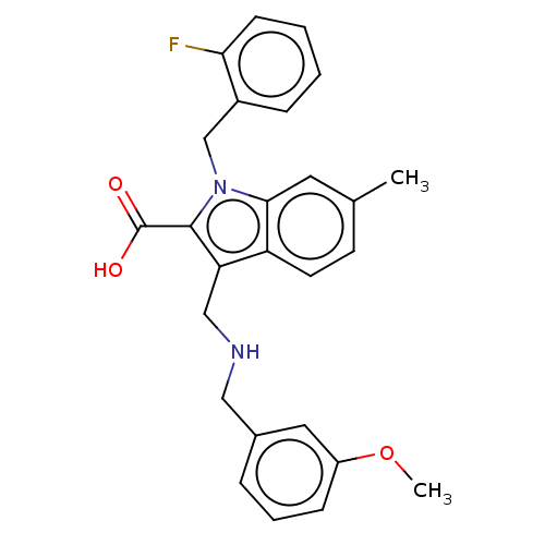 Chemical structure of BindingDB Monomer ID 50591820