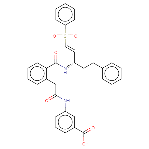 Chemical structure of BindingDB Monomer ID 50592142