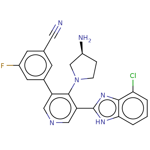 Chemical structure of BindingDB Monomer ID 50592195