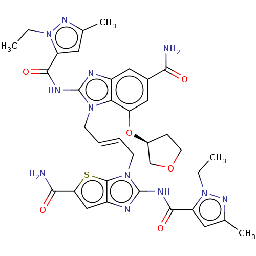 Chemical structure of BindingDB Monomer ID 50592354