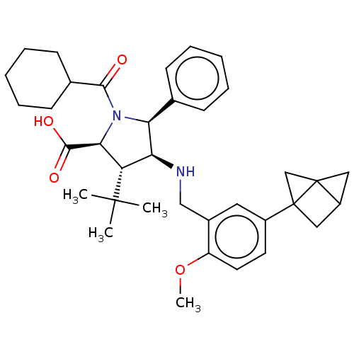 Chemical structure of BindingDB Monomer ID 50592365