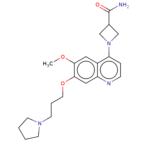 Chemical structure of BindingDB Monomer ID 50592394