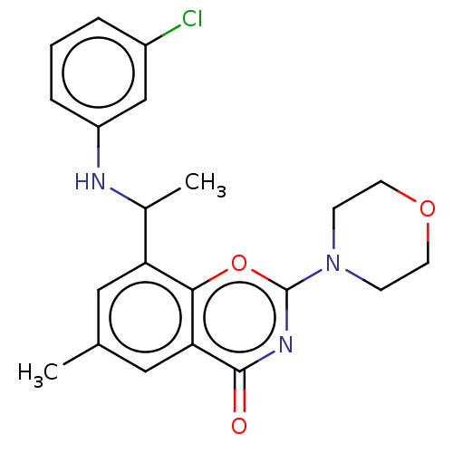 Chemical structure of BindingDB Monomer ID 50592407