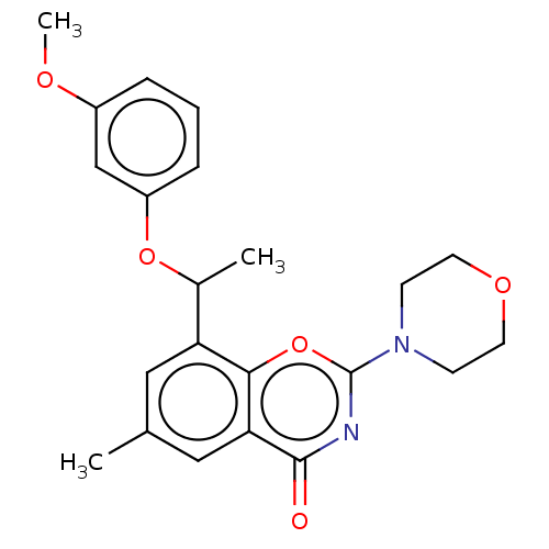 Chemical structure of BindingDB Monomer ID 50592421