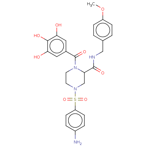 Chemical structure of BindingDB Monomer ID 50592637