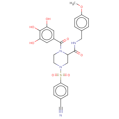 Chemical structure of BindingDB Monomer ID 50592639