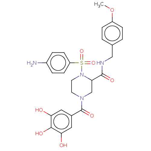 Chemical structure of BindingDB Monomer ID 50592647