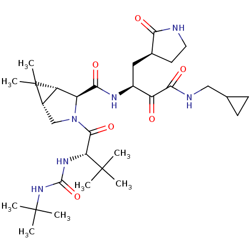 Chemical structure of BindingDB Monomer ID 50592816