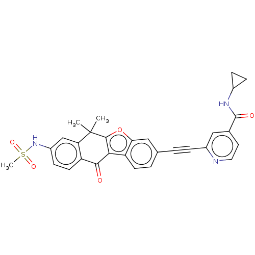 Chemical structure of BindingDB Monomer ID 50593046