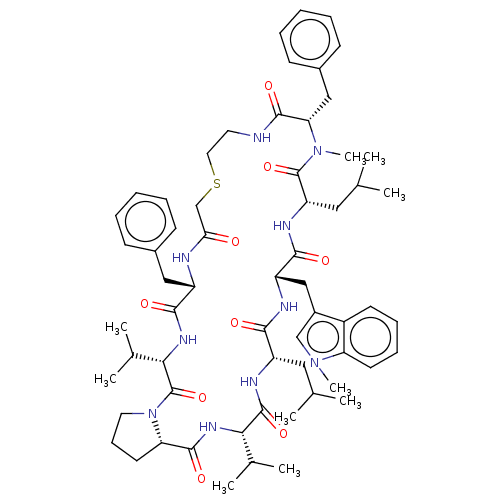 Chemical structure of BindingDB Monomer ID 50593244
