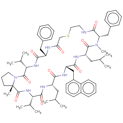 Chemical structure of BindingDB Monomer ID 50593246