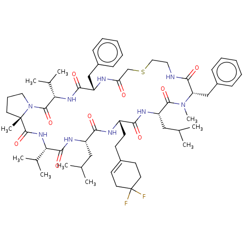 Chemical structure of BindingDB Monomer ID 50593249