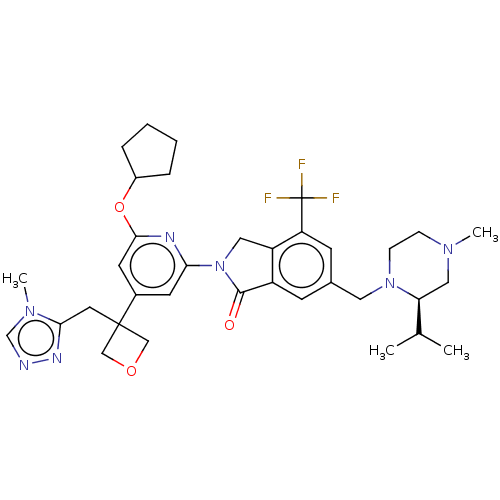 Chemical structure of BindingDB Monomer ID 50593284