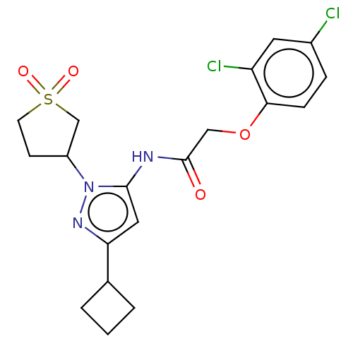 Chemical structure of BindingDB Monomer ID 50593395