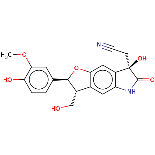 Chemical structure of BindingDB Monomer ID 50593515
