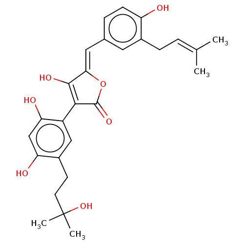 Chemical structure of BindingDB Monomer ID 50593608