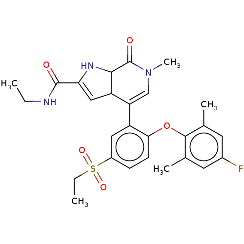 Chemical structure of BindingDB Monomer ID 50593636