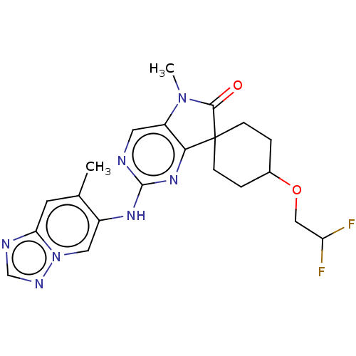 Chemical structure of BindingDB Monomer ID 50593824
