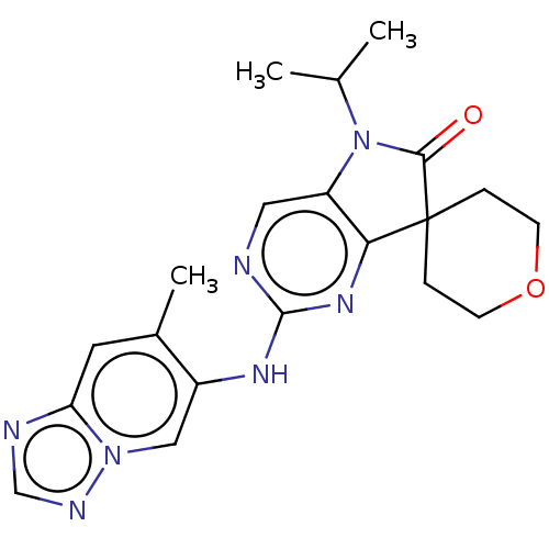 Chemical structure of BindingDB Monomer ID 50593825