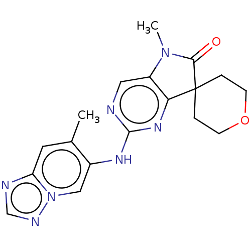 Chemical structure of BindingDB Monomer ID 50593829
