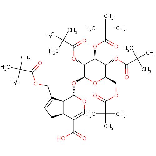 Chemical structure of BindingDB Monomer ID 50593864