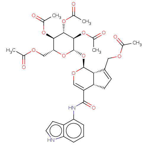 Chemical structure of BindingDB Monomer ID 50593887
