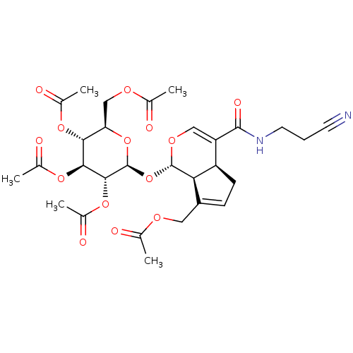 Chemical structure of BindingDB Monomer ID 50593888
