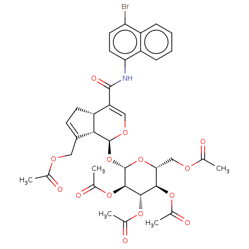 Chemical structure of BindingDB Monomer ID 50593889