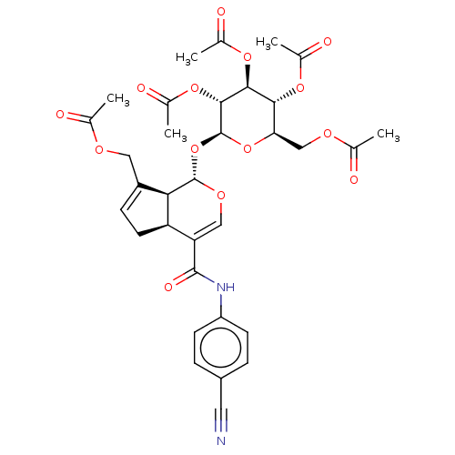 Chemical structure of BindingDB Monomer ID 50593892
