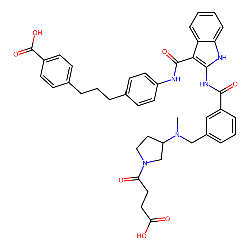 Chemical structure of BindingDB Monomer ID 50594212