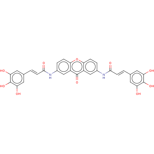 Chemical structure of BindingDB Monomer ID 50594221