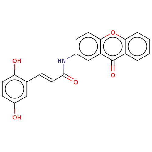 Chemical structure of BindingDB Monomer ID 50594222