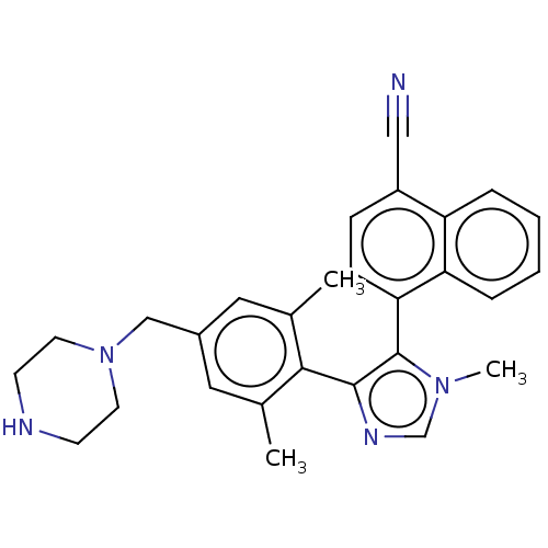Chemical structure of BindingDB Monomer ID 50594307