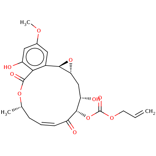 Chemical structure of BindingDB Monomer ID 50594365
