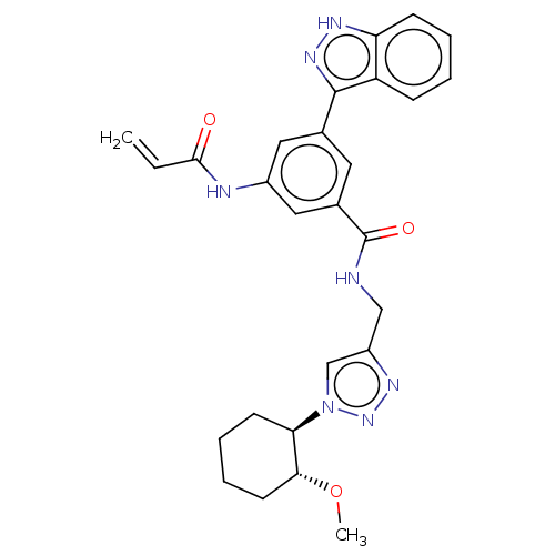 Chemical structure of BindingDB Monomer ID 50594446