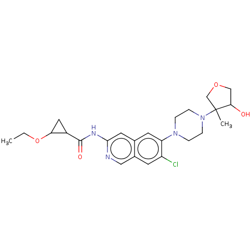 Chemical structure of BindingDB Monomer ID 50594455