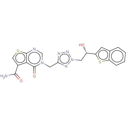 Chemical structure of BindingDB Monomer ID 50594467