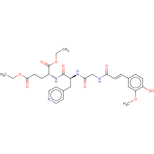 Chemical structure of BindingDB Monomer ID 50594538