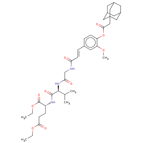 Chemical structure of BindingDB Monomer ID 50594560