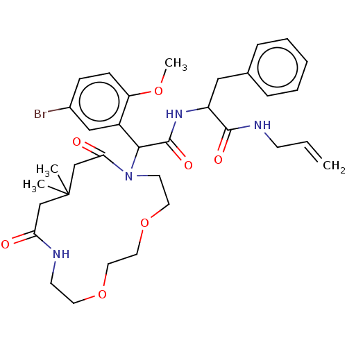 Chemical structure of BindingDB Monomer ID 50594562