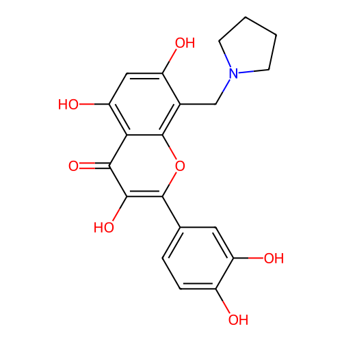 Chemical structure of BindingDB Monomer ID 50594816