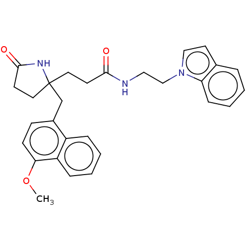 Chemical structure of BindingDB Monomer ID 50594921