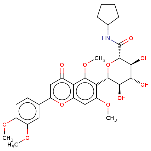 Chemical structure of BindingDB Monomer ID 50595043