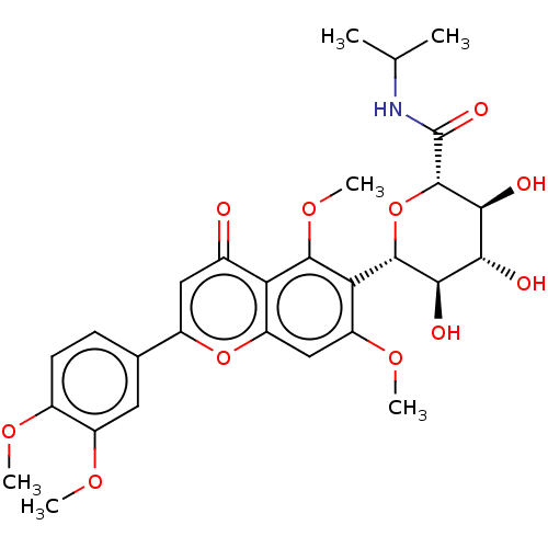 Chemical structure of BindingDB Monomer ID 50595045