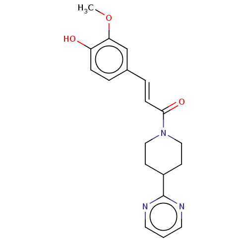 Chemical structure of BindingDB Monomer ID 50595053