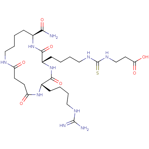 Chemical structure of BindingDB Monomer ID 50595083